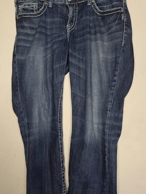 Silver Jeans Women's Dark Wash Bootcut Jeans